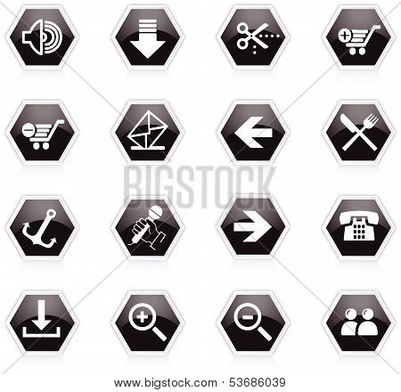 Social media icons vector