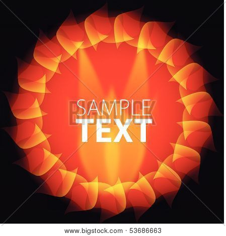 Abstract light vector background