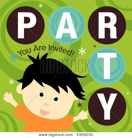 Party Invitation Vector