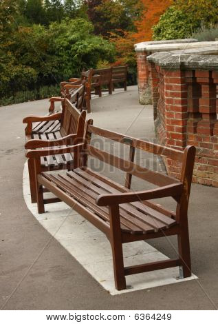 Parkbänkar