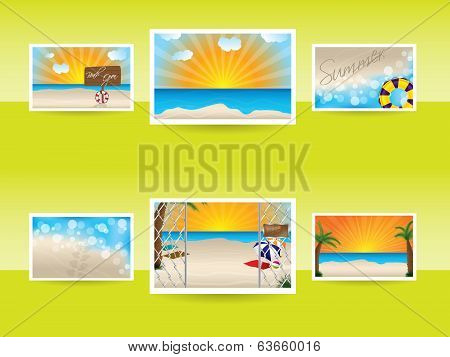 Summer Memories With Various Photos