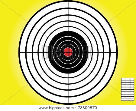 Blank Target Sport
