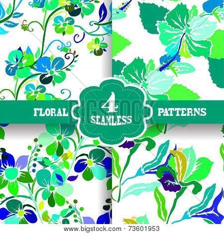 Seamless Patterns Set