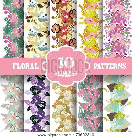 Seamless Patterns Set