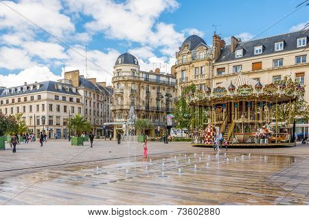 At The Place Du Martroi.