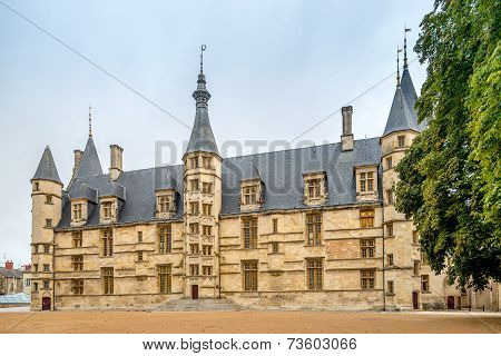 View At The Ducal Palace In Nevers