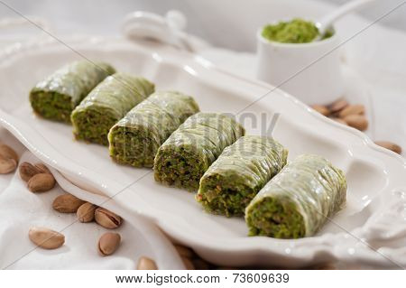 Baklava With Pistaichos