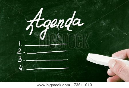 Agenda Concept