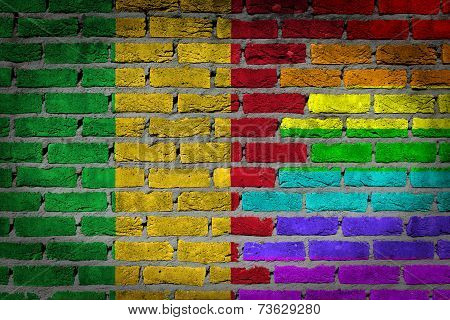 Dark Brick Wall - Lgbt Rights - Mali