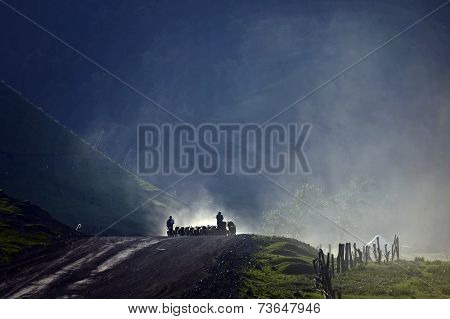 The scenery in West Sichuan