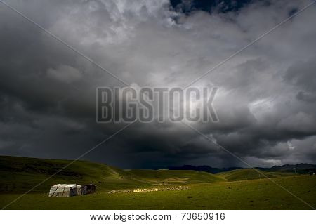 The scenery in West Sichuan