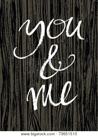 You&me Design Card