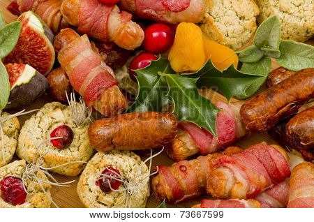 Christmas Dinner Garnish