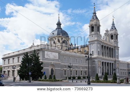Cathedral of Saint Mary the Royal of La Almudena, Madrid, Spain