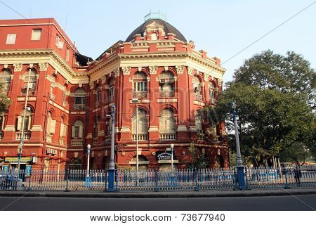 KOKATA, INDIA - NOVEMBER 25: B.B.D. Bagh - the business centre of Calutta / Kolkata, India  on November 25, 2012