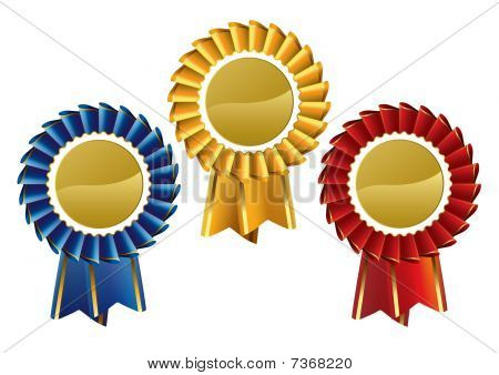 Award roset medaljen sæt