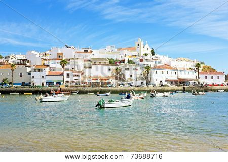 Ferragudo in the Algarve Portugal