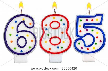 Candles Number Six Hundred Eighty-five