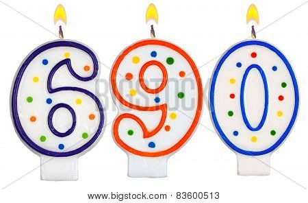 Candles Number Six Hundred Ninety