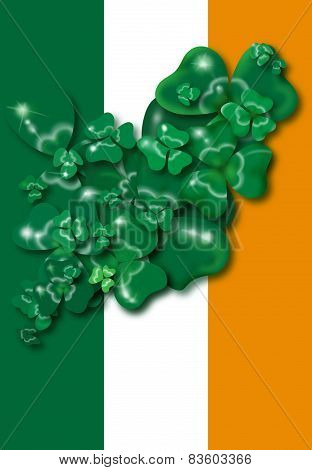 Shamrocks Over Banner