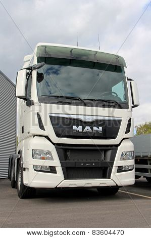 White MAN TGX 26.480 Euro 6 Truck Tractor