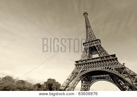 Eiffel Tower In Paris