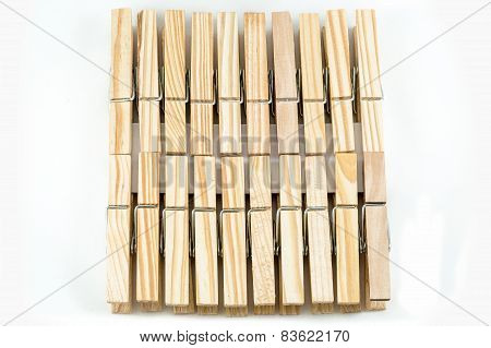 Clothespins Wooden