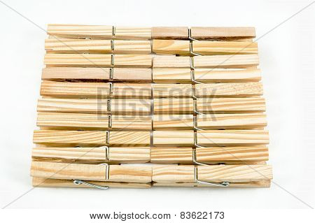 Clothespins Wooden