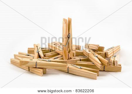Clothespins Wooden