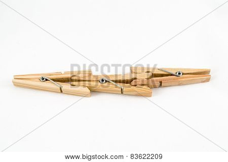 Clothespins Wooden