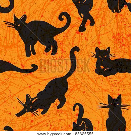 Vector Halloween seamless
