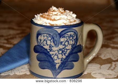 gorące napoje w kubek