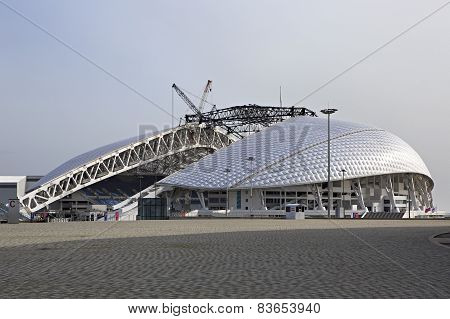 Fisht Stadium is being reconstructed.