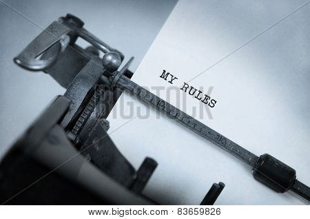 Vintage Typewriter