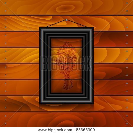 Bouquet Of Roses With Frame