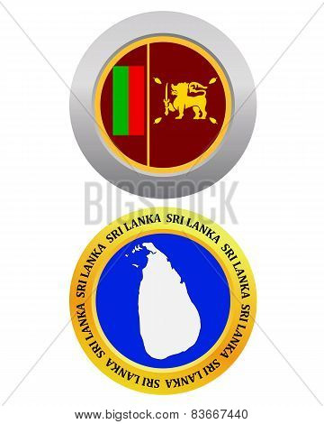 Button As A Symbol Map Sri Lanka