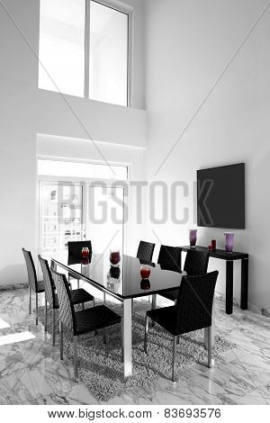 Bright Interior Of Living Room