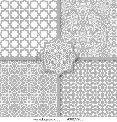 Seamless Islamic Patterns Set