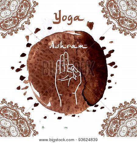 Element yoga mudra hands
