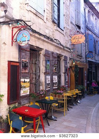 Povence, France, Bistro