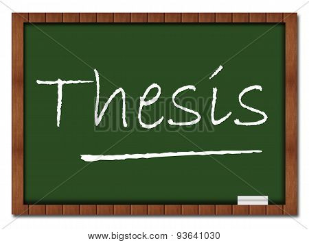 Thesis Classroom Board