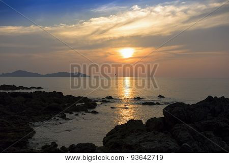 Evening on Charlie Beach