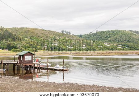 Pier In The Knysna Lagoon