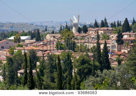 Yemin Moshe  Neighbourhood Jerusalem - Israel