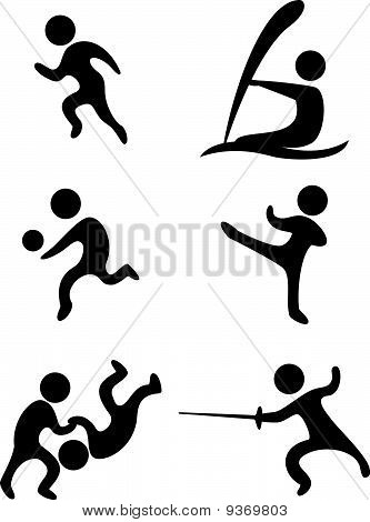 ベクトル スポーツ シンボル
