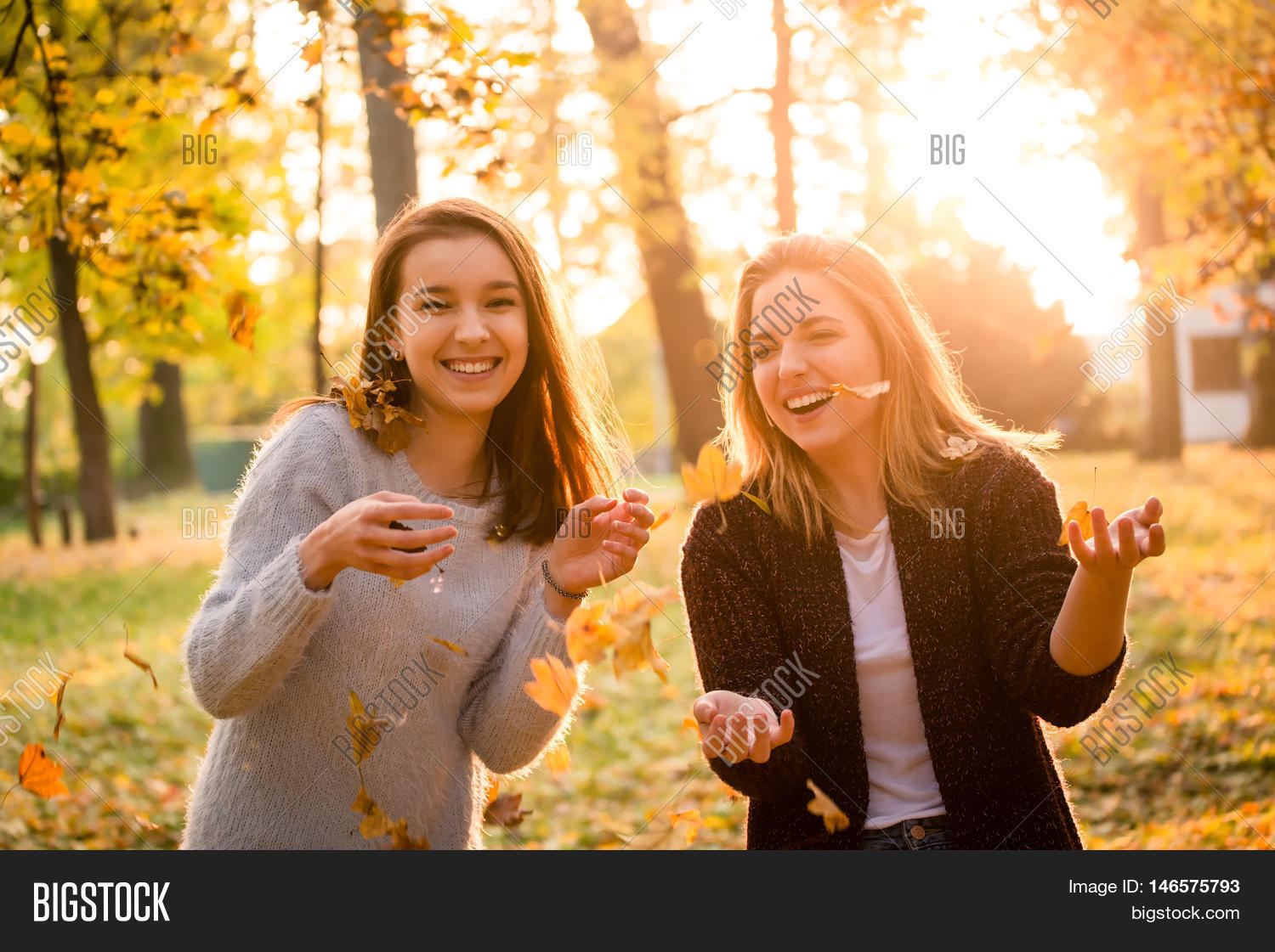 Two Friends Throwing Image & Photo (Free Trial) Bigstock
