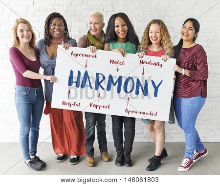 Best Friends Togetherness Harmony Concept