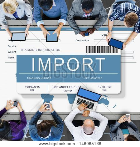 Logistics Delivery Cargo Freight Shipment Concept