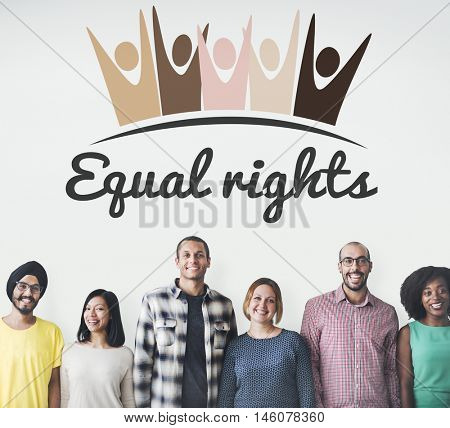 Diversity Nationalitise Unity Togetherness Graphic Concept