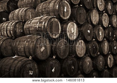 Wine Barrels